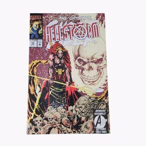 Marvel Hellstorm #10 1993 Comic Book Collector Bagged Boarded